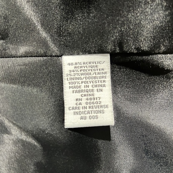 Calvin Klein Black and White Blazer Women's Size 4 - Picture 8 of 8